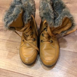 Like New | Cougar Winter Fur Boots | Size 7.5